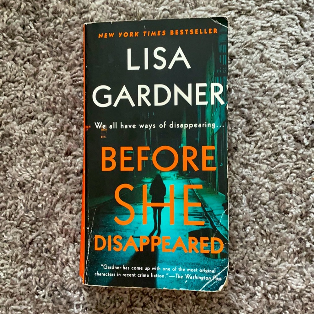 Crime/suspense/murder novel